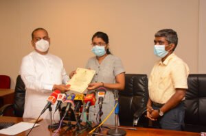 Appreciation for Inventing Eco-Friendly Plantable Pen Ministry of Environment, Sri Lanka