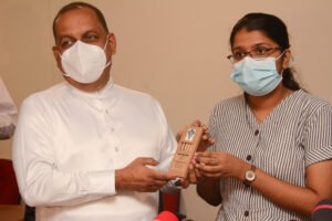 Appreciation for Inventing Eco-Friendly Plantable Pen Ministry of Environment, Sri Lanka