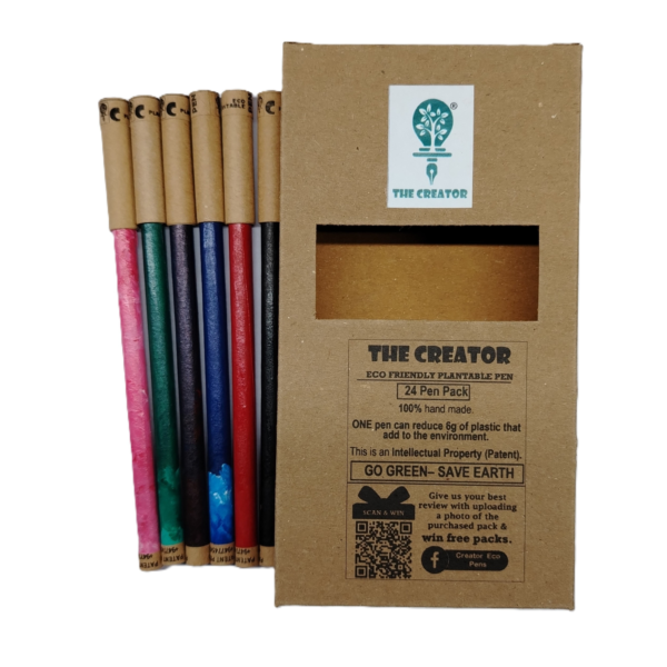 Rainbow Theme -  Creator Eco Friendly Plantable Pens