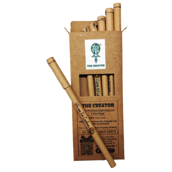 Sri Lankan Theme - Creator Eco Friendly Plantable Pens