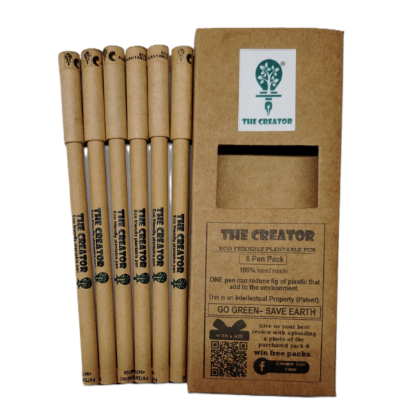 Regular Theme -  Creator Eco Friendly Plantable Pens
