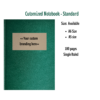 Standard - Customized Plantable Notebook