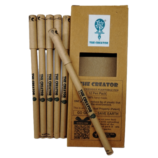 Regular Theme -  Creator Eco Friendly Plantable Pens