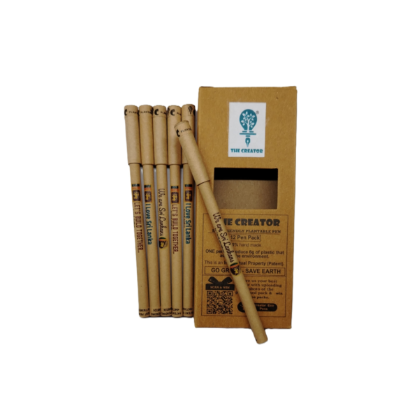 Sri Lankan Theme - Creator Eco Friendly Plantable Pens