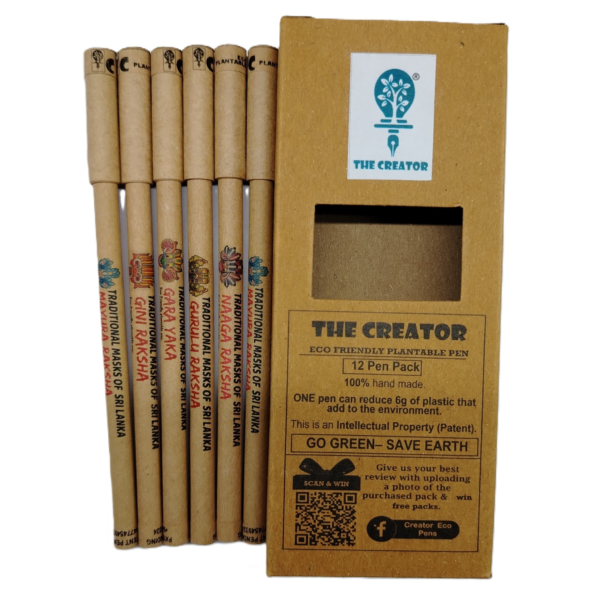 Heritage Mask Theme-  Creator Eco Friendly Plantable Pens