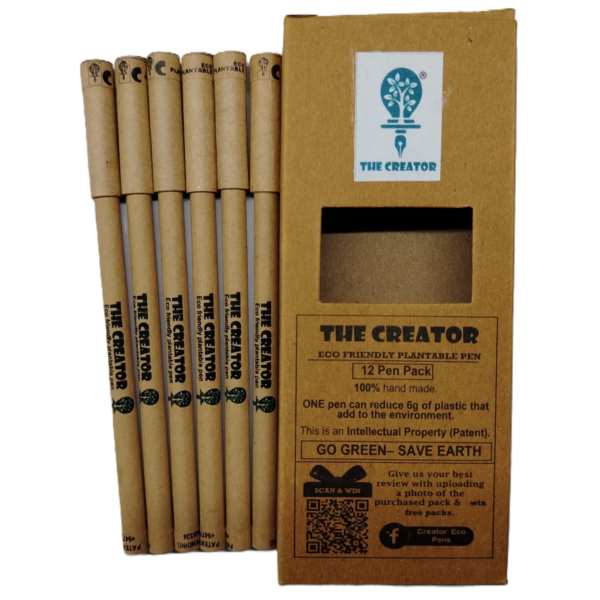 Regular Theme -  Creator Eco Friendly Plantable Pens