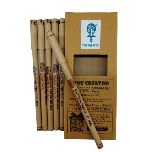 Heritage Mask Theme-  Creator Eco Friendly Plantable Pens