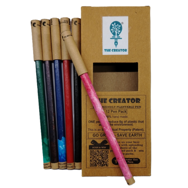 Rainbow Theme -  Creator Eco Friendly Plantable Pens