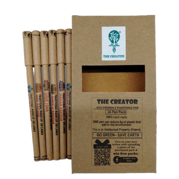Heritage Mask Theme-  Creator Eco Friendly Plantable Pens