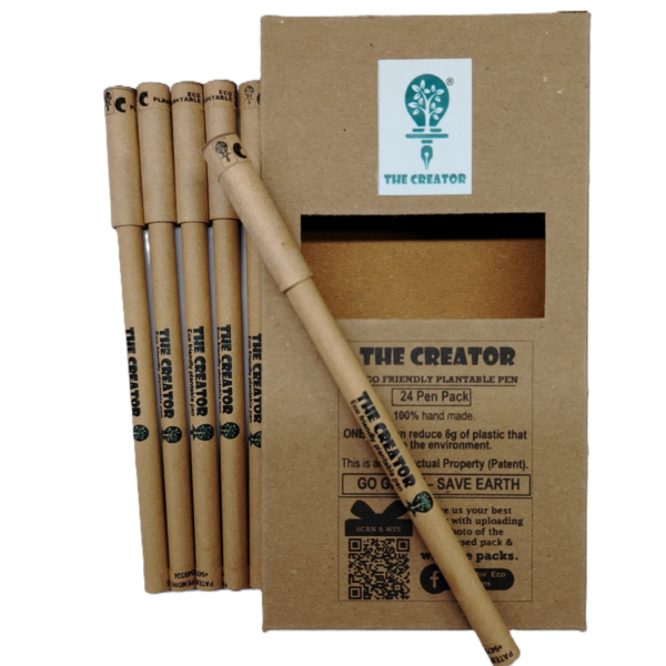 Regular Theme -  Creator Eco Friendly Plantable Pens