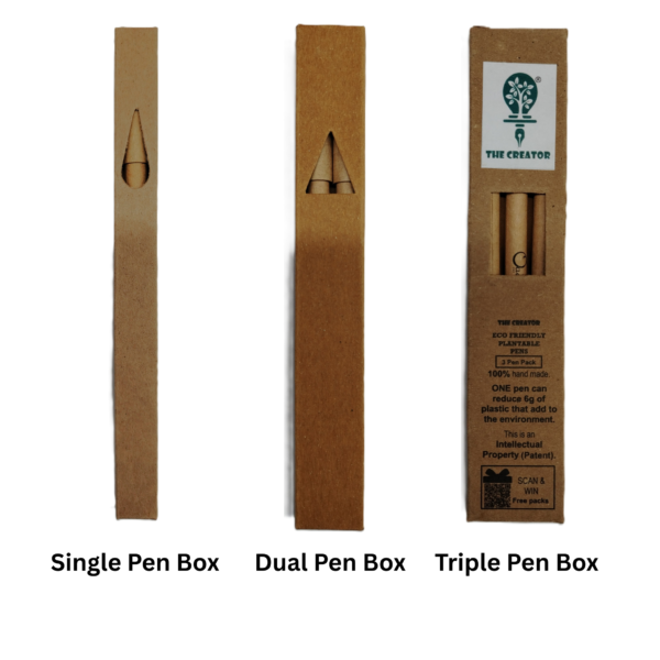 Box for Eco Friendly Plantable Pen