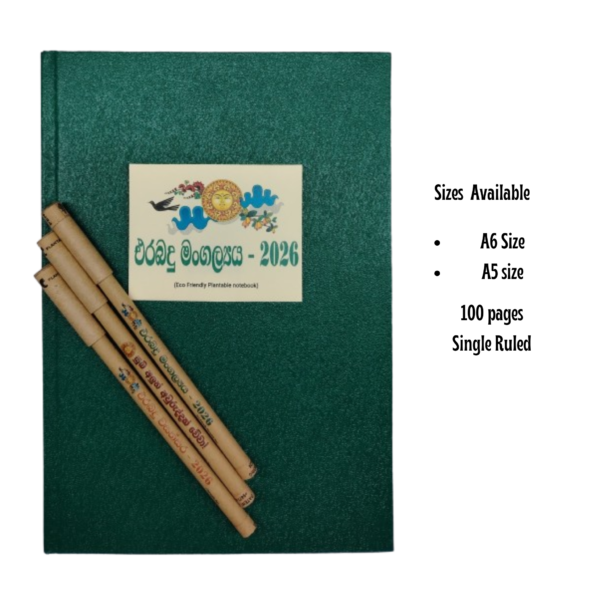 New Year Special Edition  – Creator Eco Friendly Plantable Notebook