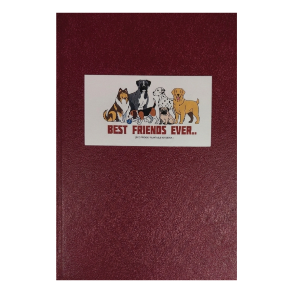 4 Dog Lovers Theme- Creator Eco Friendly Plantable Notebook
