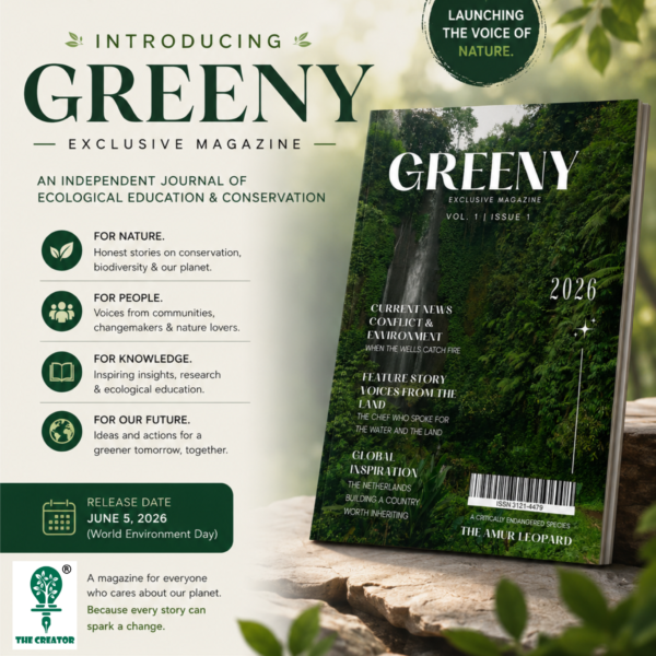 Greeny- E Magazine (Vol. 1, Issue 1)